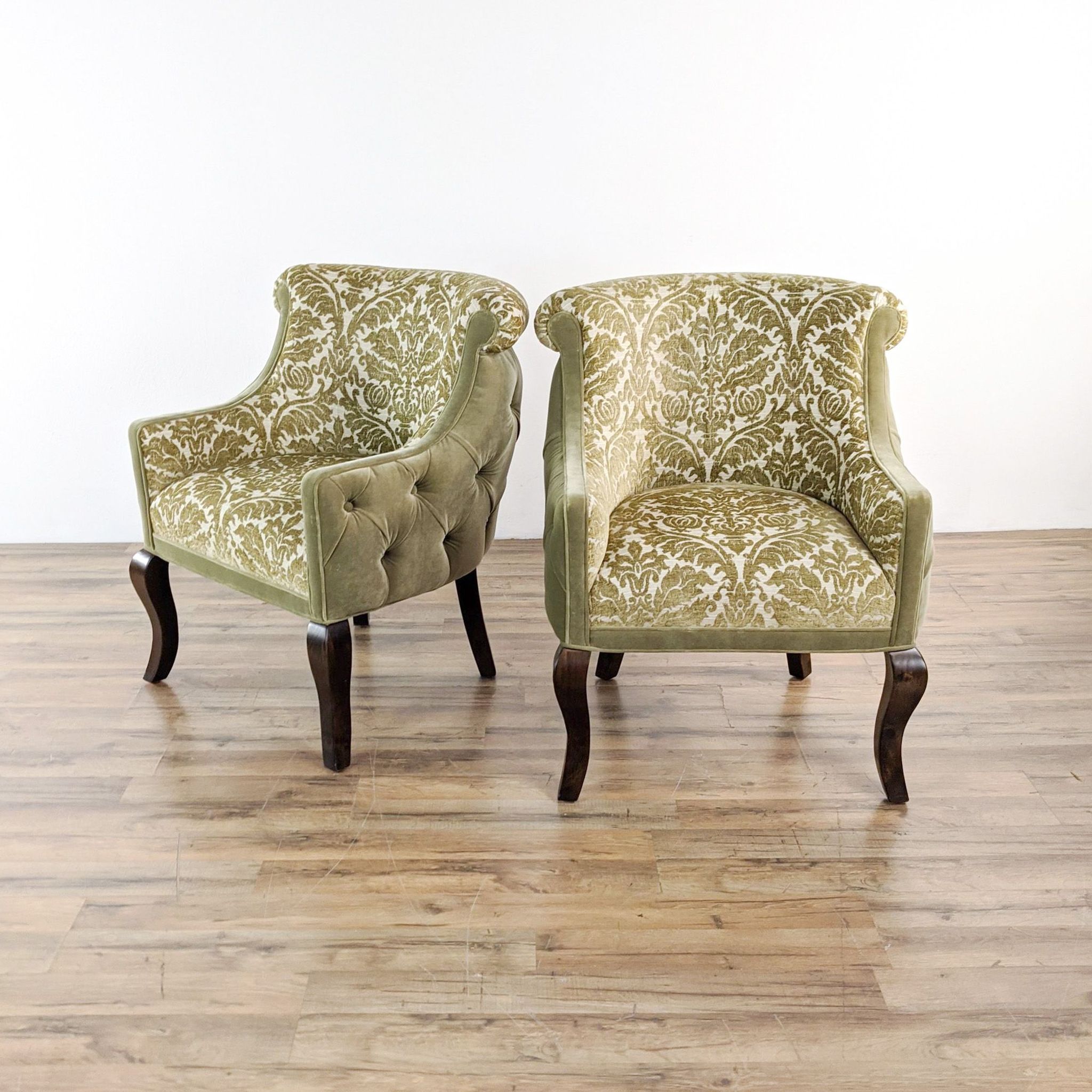 Pair of Haute House Upholstered Armchairs - image 0