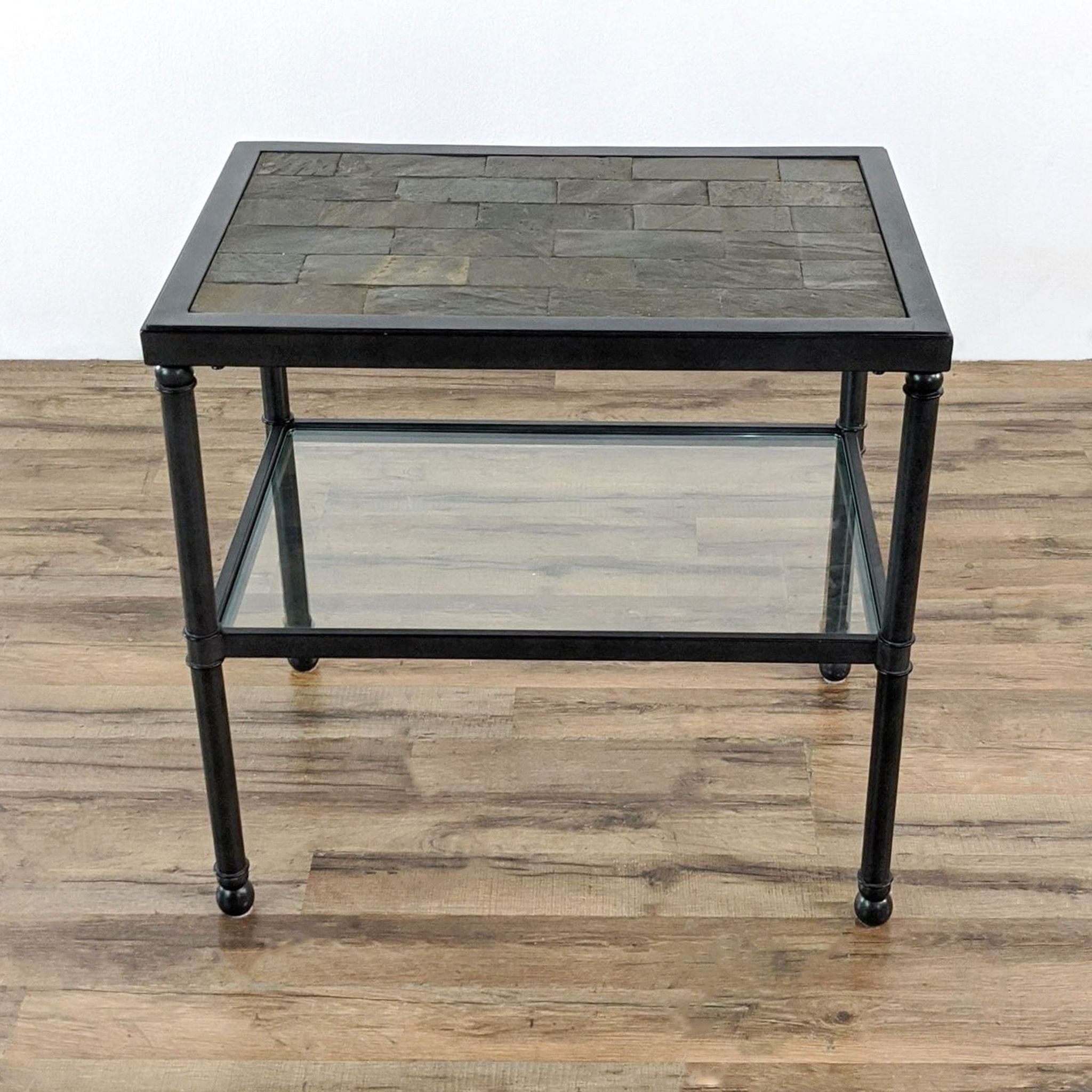 Two Tier End Table - image 0