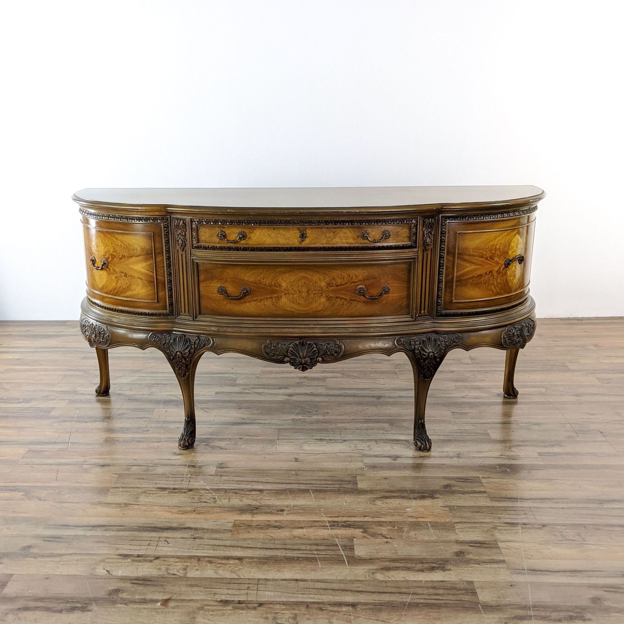 Carved Buffet Table - image 0