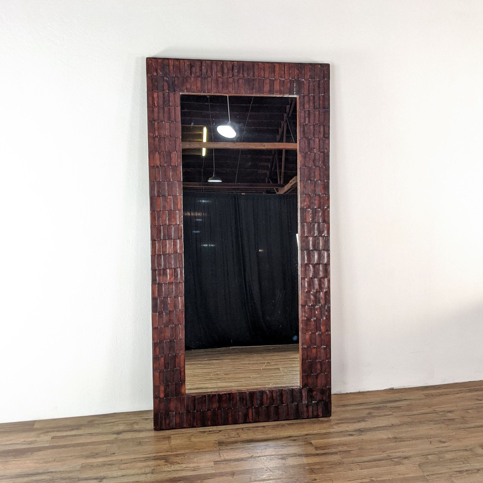 Crate & Barrel Gentry Floor Mirror - image 0