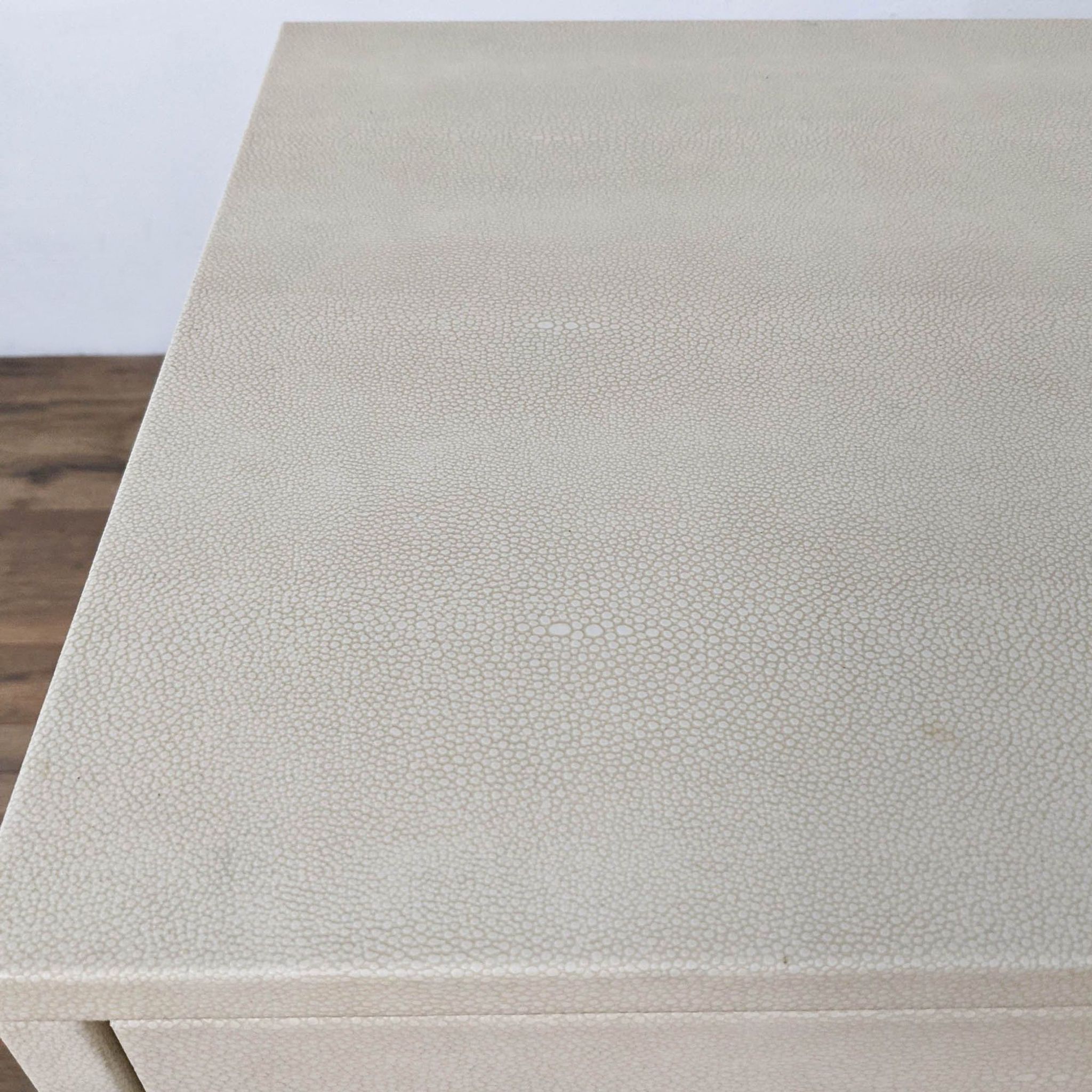 Ivory Shagreen Embossed Low Dresser | CB2 - $743 | Kashew | Kashew