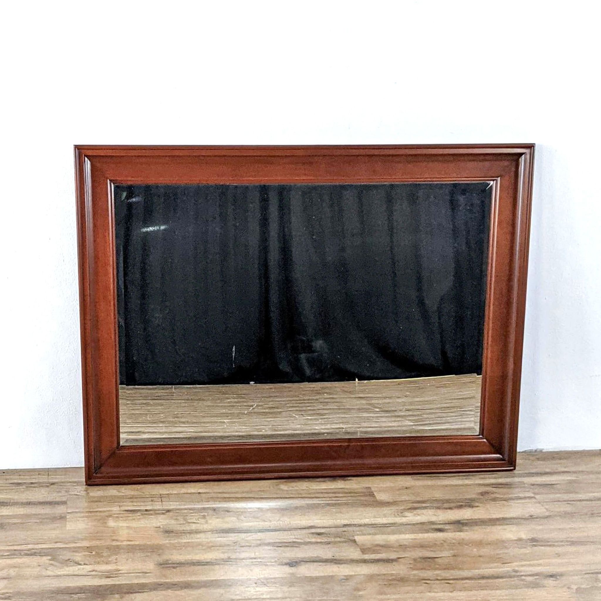 Wood Framed Wall Mirror - image 0