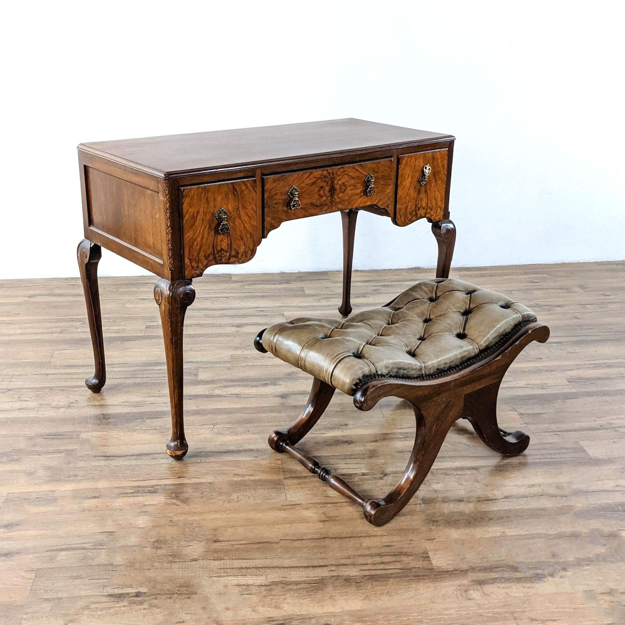 Jas Shoolbred Desk and Stool - image 0