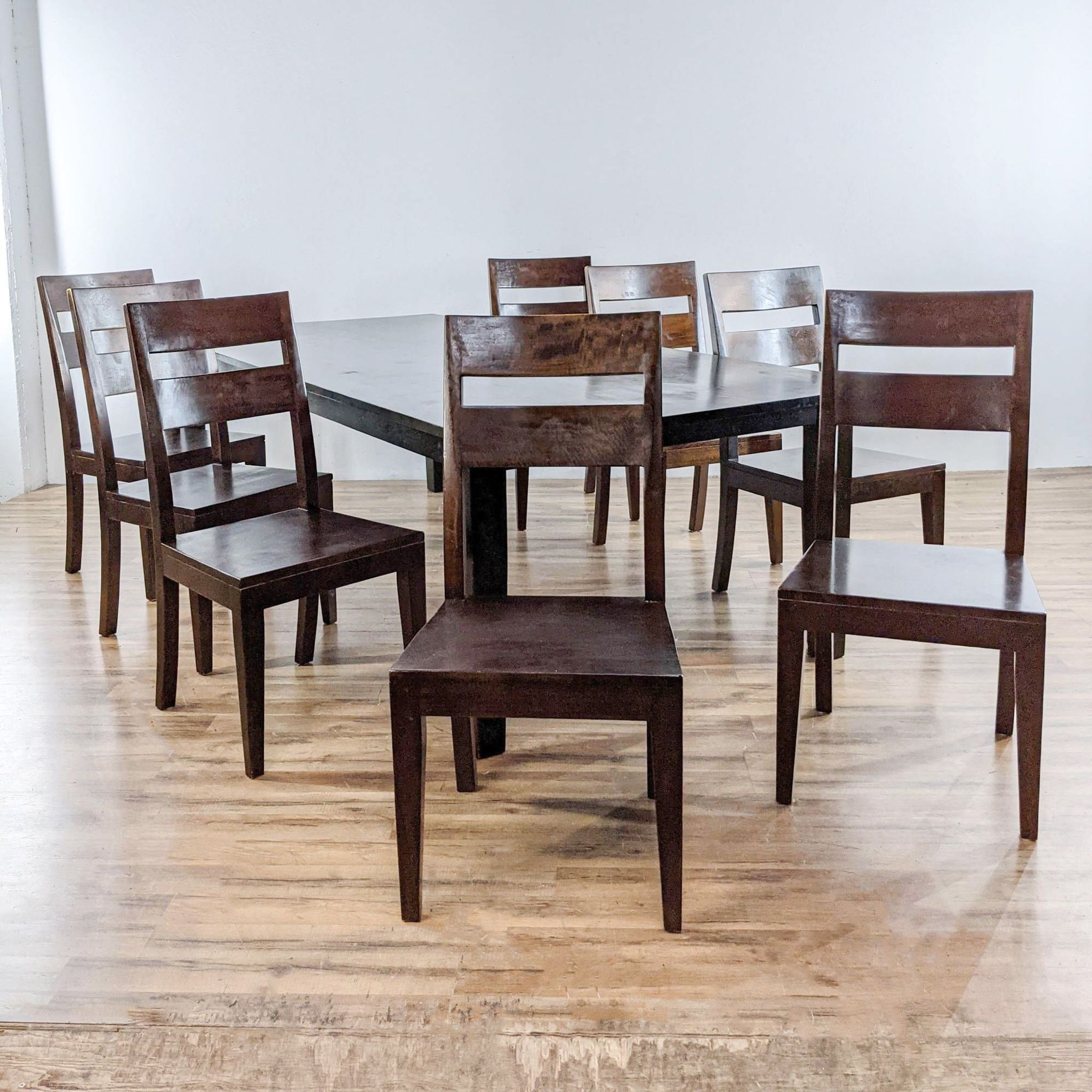 Crate & Barrel Wooden Dining Set - image 0