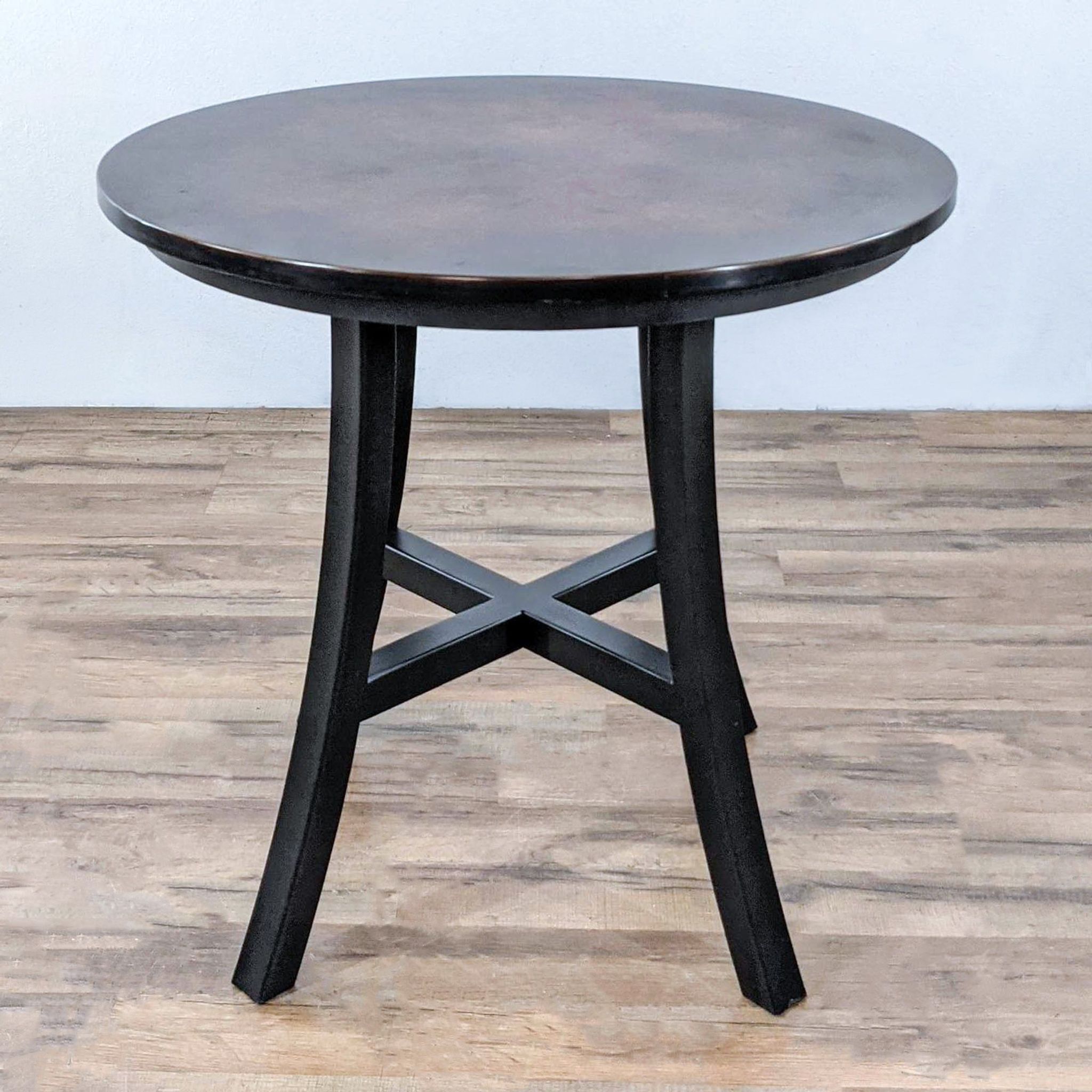 Crate and Barrel Metal End Table - image 0