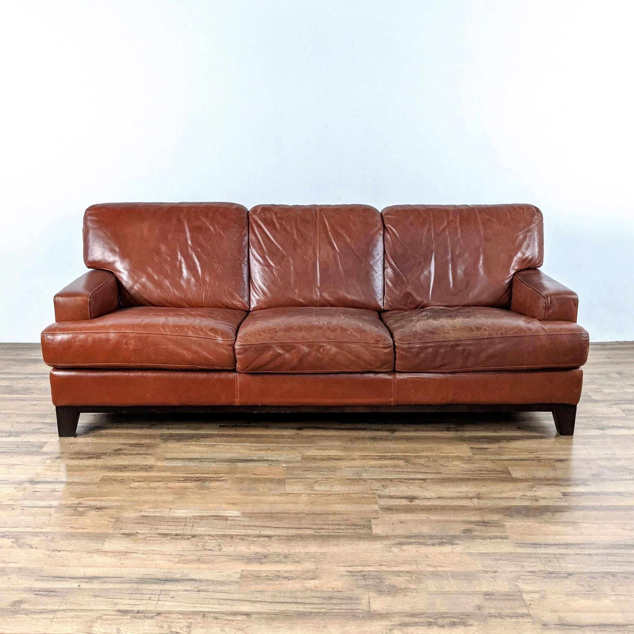 Italian Leather Sofa - image 0