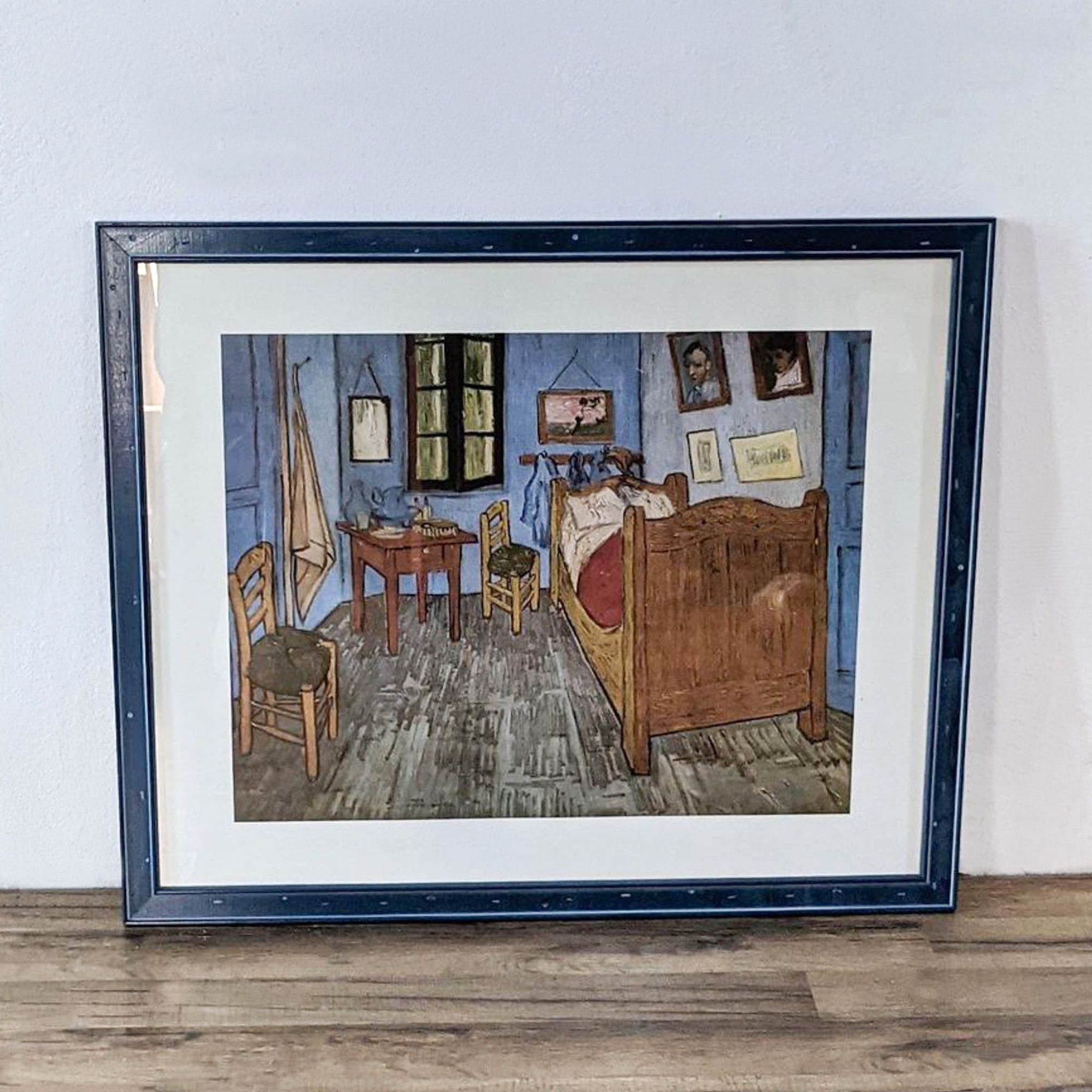 Vincent Van Gogh “The Bedroom” Framed Art Print - image 0