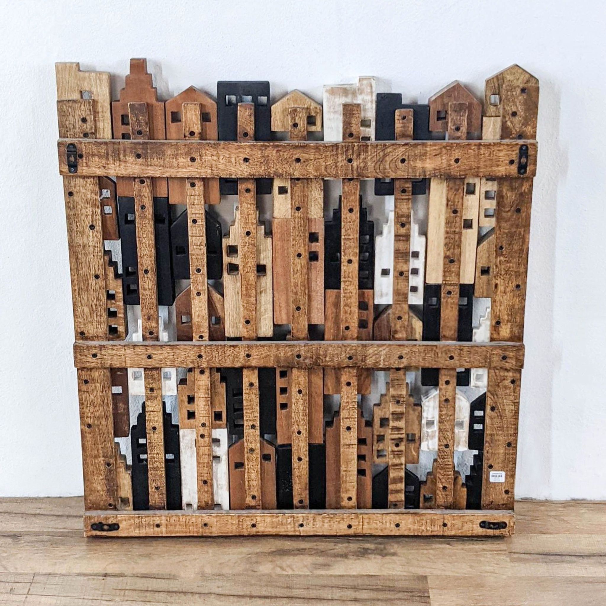 Crate & Barrel Village Wall Art | Crate & Barrel - $120 | Kashew