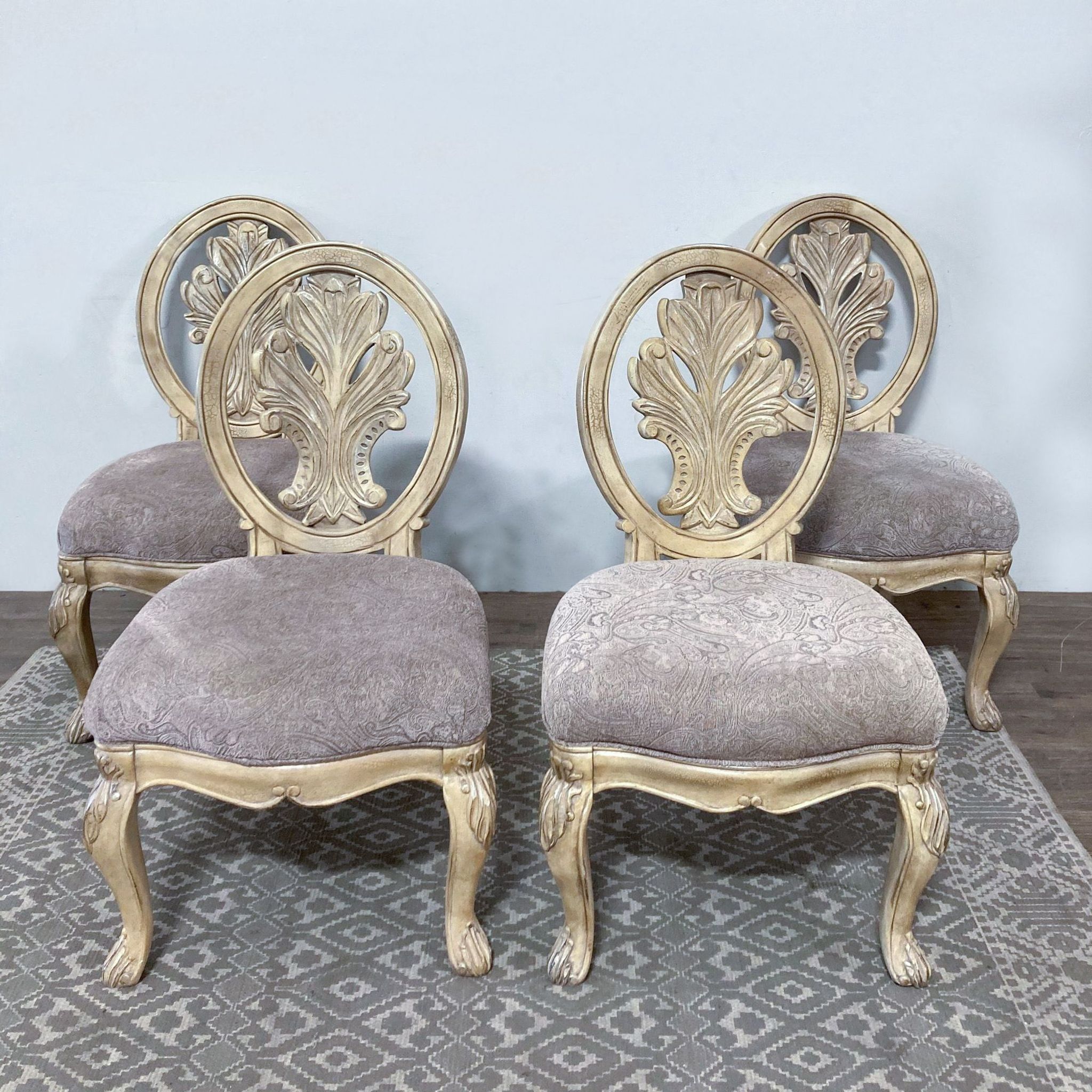 Four Piece French Style Dining Chairs - image 0